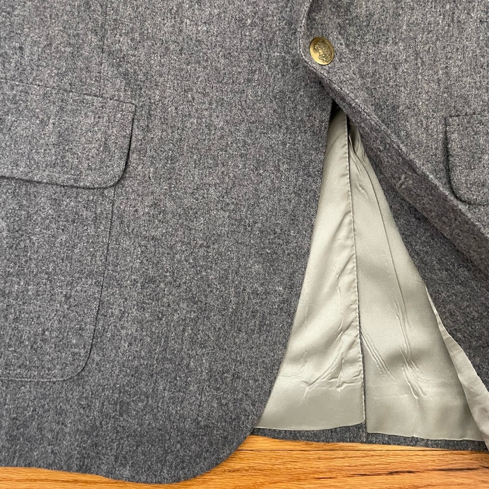 Pendleton Gray Wool Blazer - image 4
